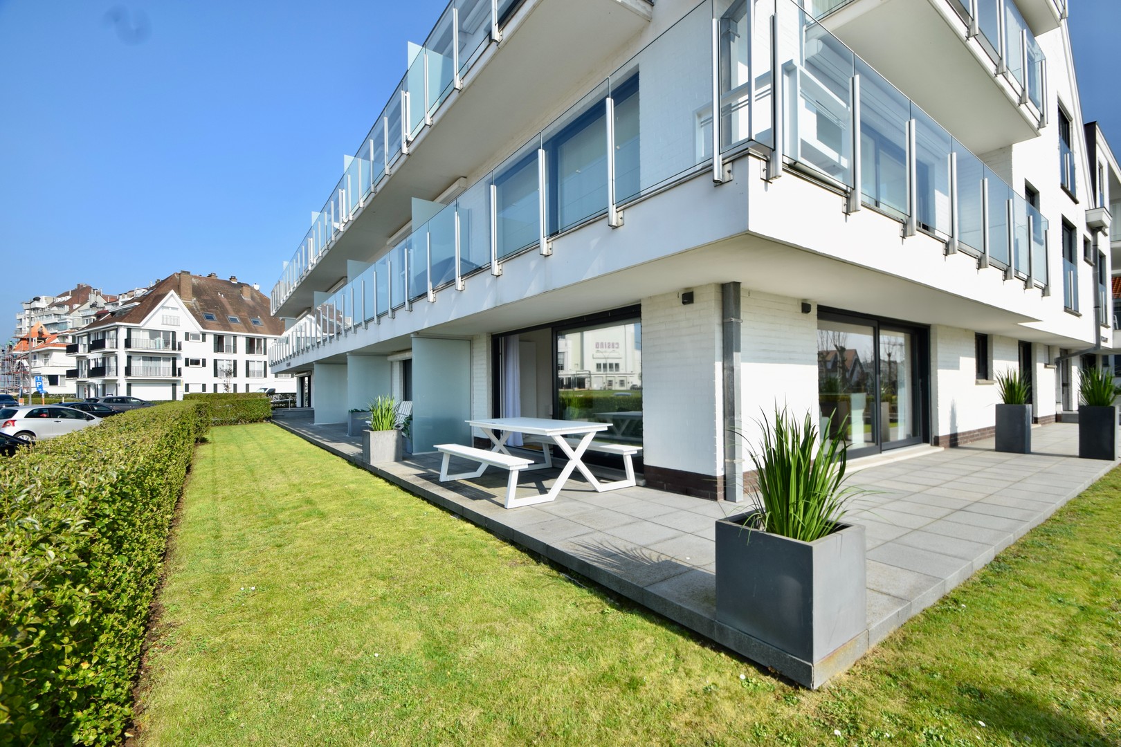Te koop Knokke Real Estate - Prachtig hoekappartement