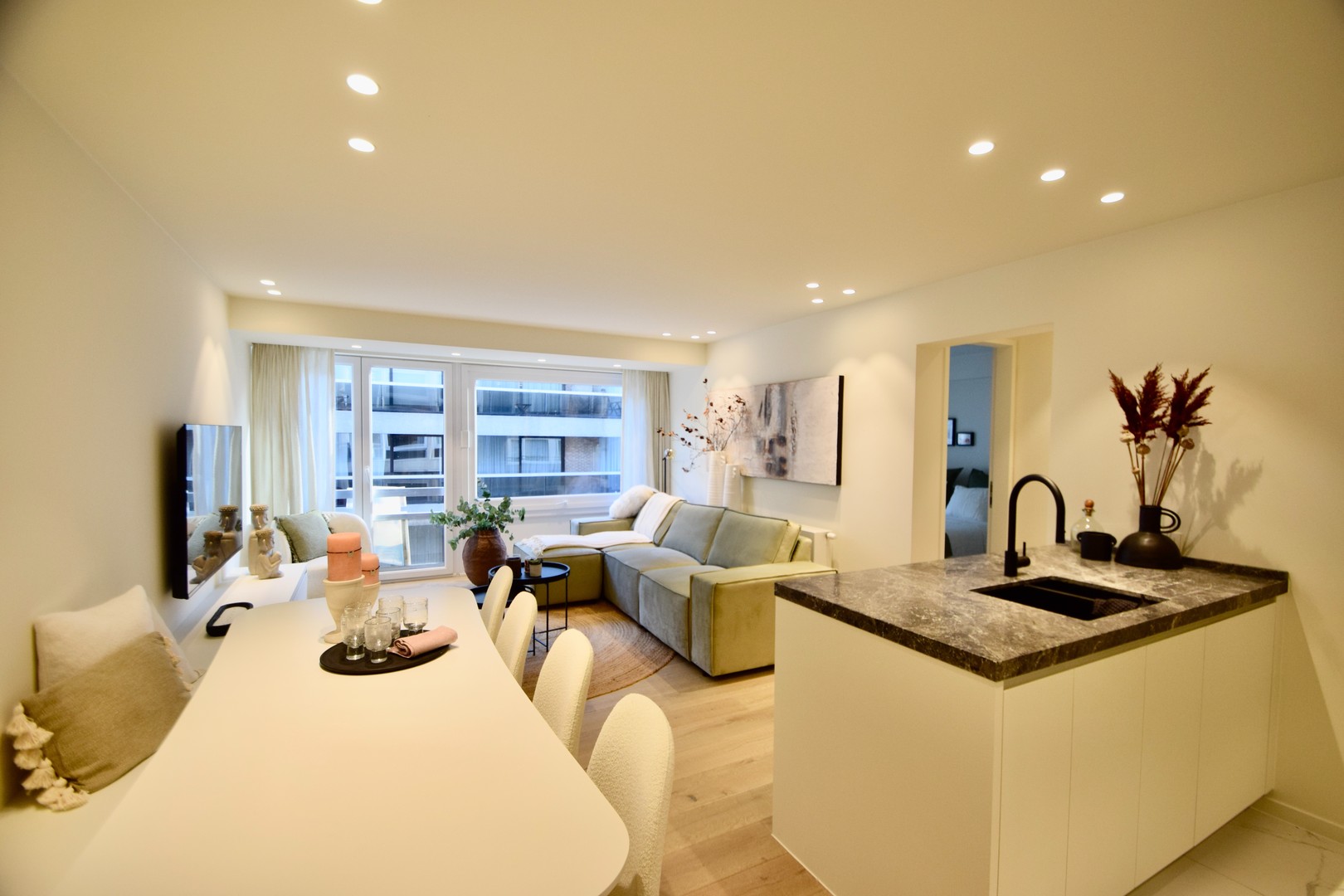 Immo Knokke Real Estate instapklaar appartement te koop