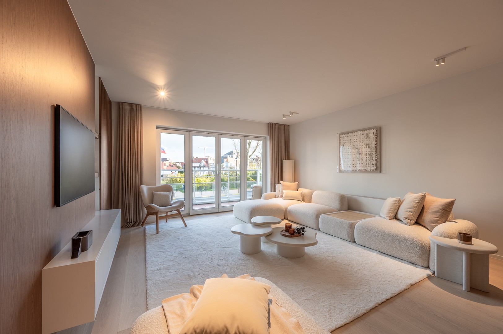 Uitzonderlijk appartement met prachtige zichten op de zee en de minigolf te Duinbergen te koop bij Immo Knokke Real Estate