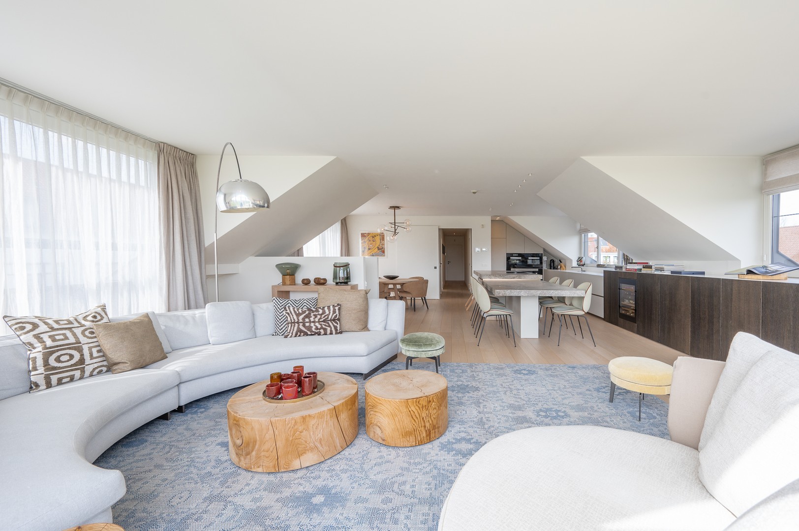 Te koop uitzonderlijk appartement genietend van open zichten op Knokke