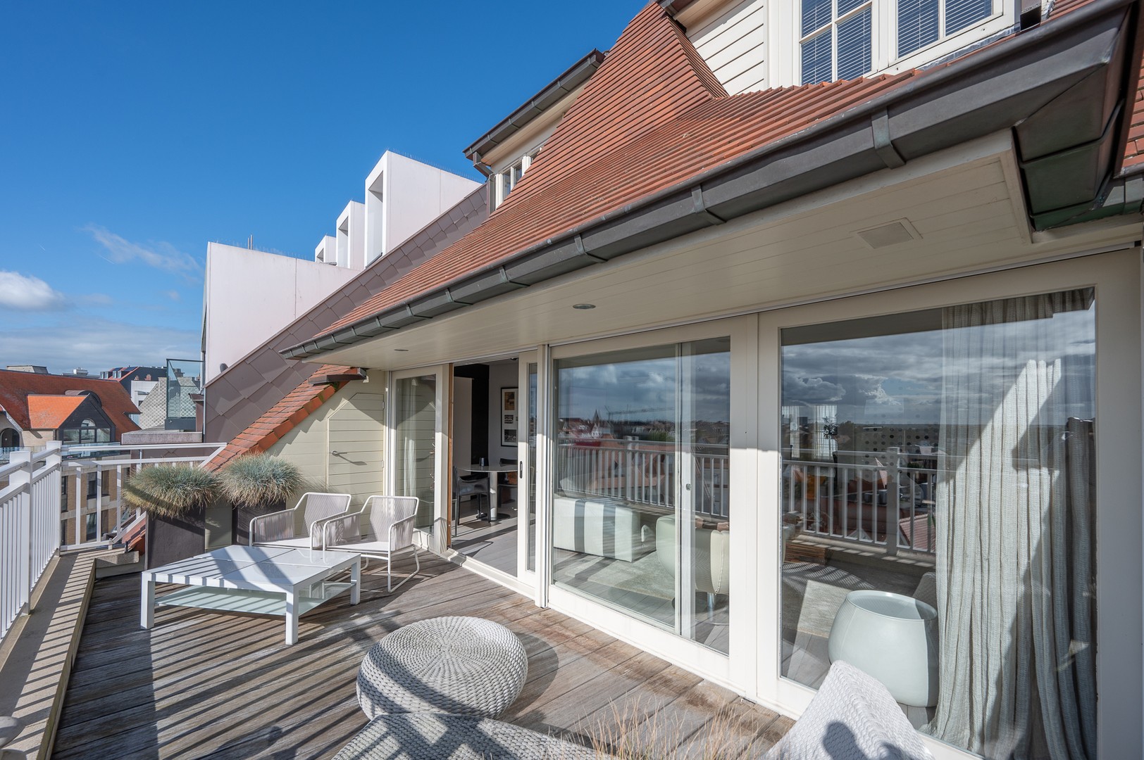 Te koop bij Knokke Real Estate appartement terras