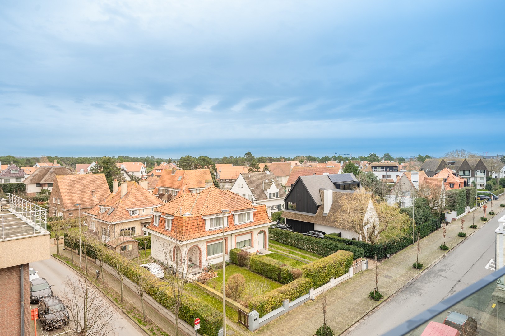 Te koop appartement centrum Knokke met open zicht