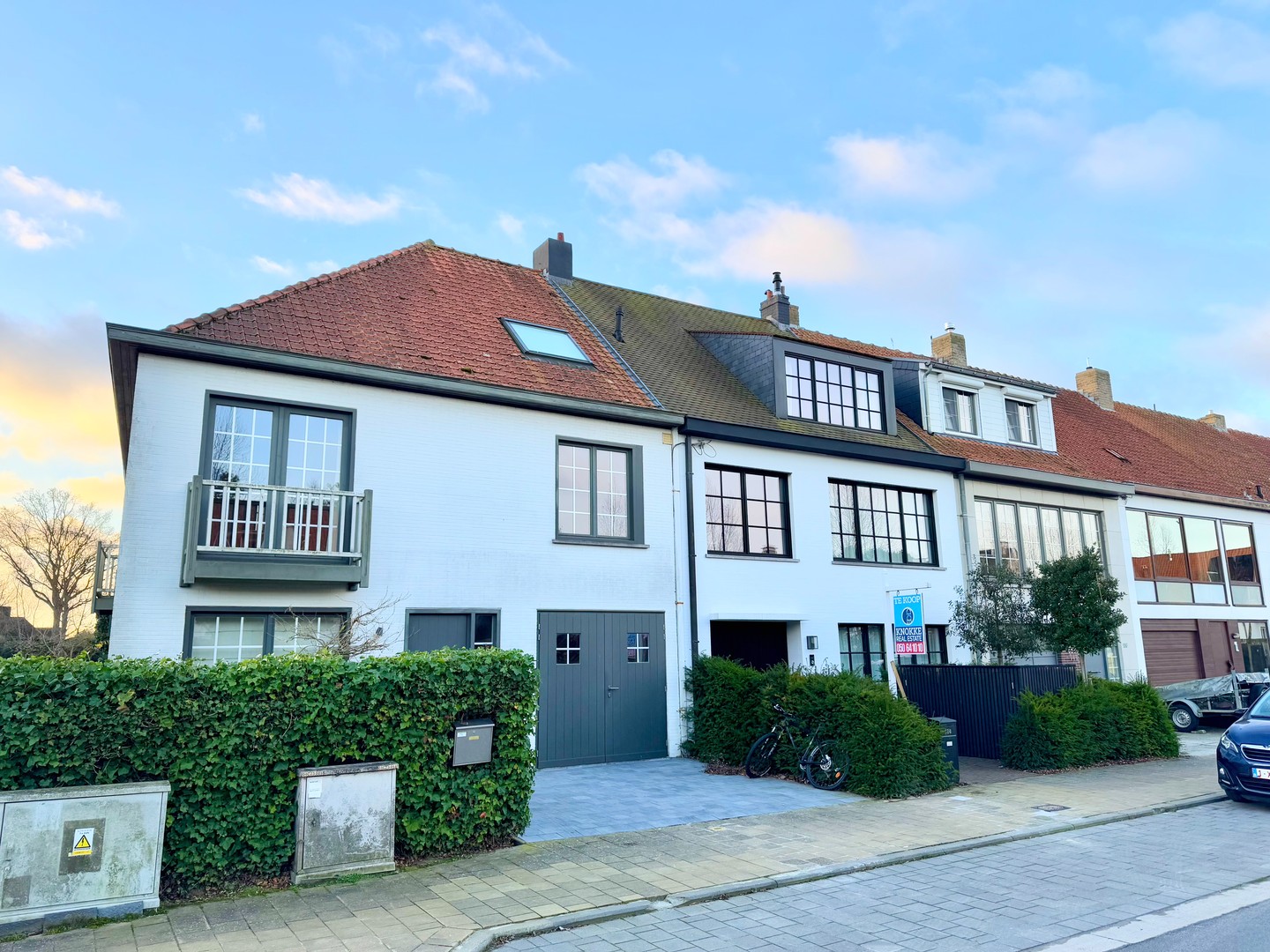 Knokke Real Estate magnifieke woning te koop nabij de Magere Schorre. 