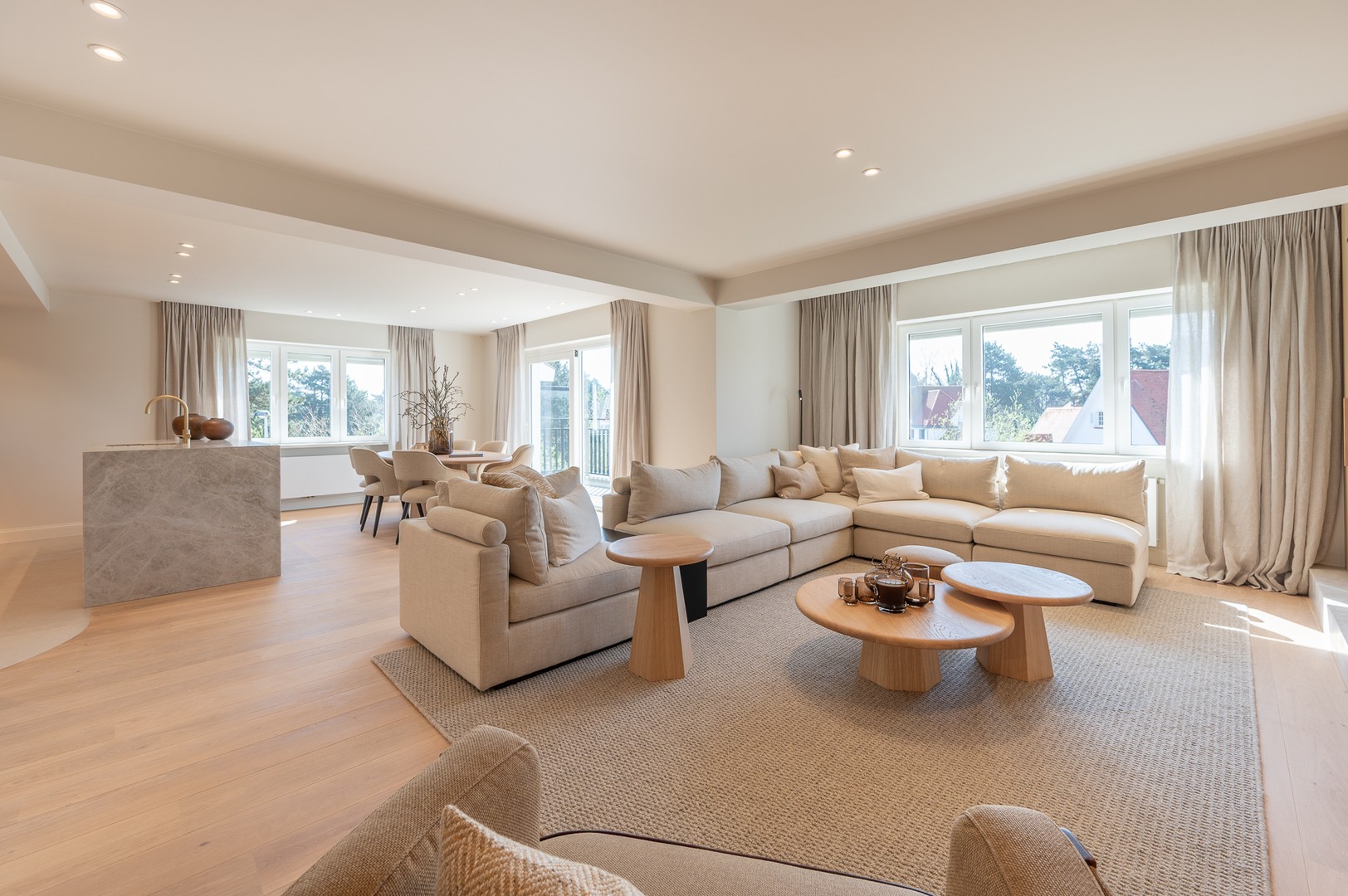 Te koop Knokke Real Estate appartement leefruimte
